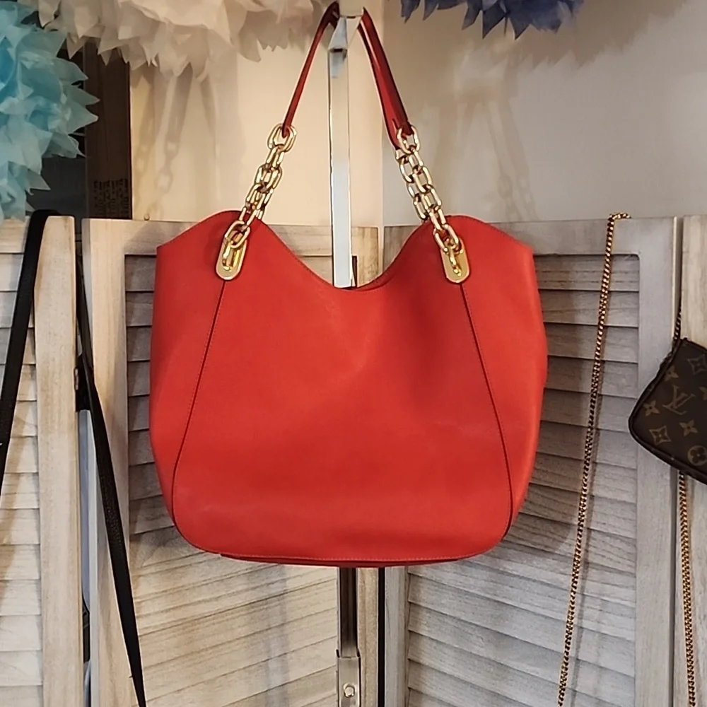 Michael Kors hobo style handbag